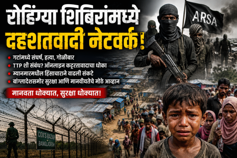 रोहिंग्या शिबिरांतील वाढता दहशतवाद आणि बांगलादेशसमोरील सुरक्षा संकट